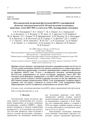 Неохлаждаемый матричный фотосенсор 640512 с расширенной областью чувствительности 0,4–2,0 мкм на основе коллоидных квантовых точек ККТ PbS cо слоем из p-NiOx, блокирующим электроны