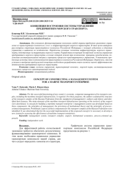 КОНЦЕПЦИЯ ПОСТРОЕНИЯ СИСТЕМЫ УПРАВЛЕНИЯ ПРЕДПРИЯТИЕМ МОРСКОГО ТРАНСПОРТА
