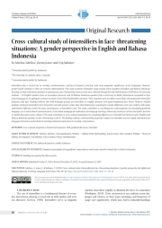 Cross-cultural study of intensifiers in face-threatening situations: A gender perspective in English and Bahasa Indonesia