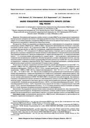 Анализ показателей заболеваемости личного состава МВД России