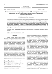 Оптическая система контроля роста пленок Si3N4 на кварцевых подложках, нанесенных методом реактивного магнетронного распыления кремниевой мишени