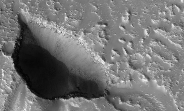 На Марсе нашли пещеры, которые могли стать убежищем для древней жизни
